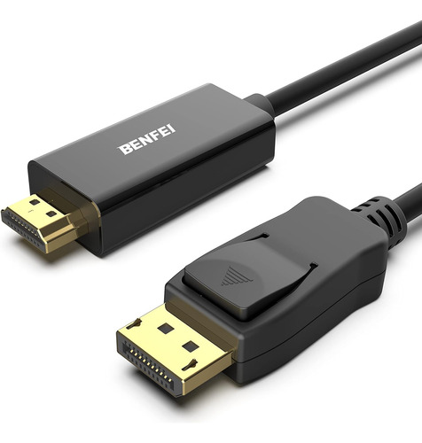 Cable Benfei 4k Displayport A Hdmi De 6 Pies, Unidireccional