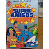 Juego De Naipes Original Super Amigos Cromy Match 4 / 1985.