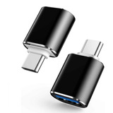 Adaptador Otg Usb Tipo C A Usb 3.0 Tipo A Paquete 2 Pzs