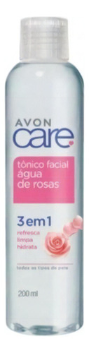 Tônico Facial Água De Rosas 3 Em 1 - 200ml Tipo De Pele Todo Tipo De Pele