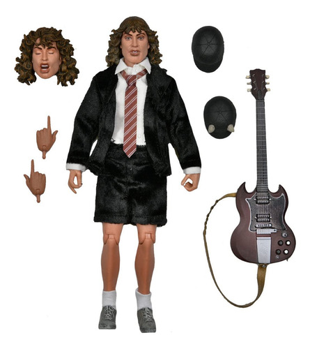 Neca Ac-dc - Angus Young Highway To Hell - Figura Habillée.
