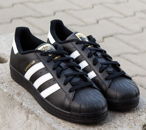 Tenis adidas Superstar Negro Con Blanco Num. 27.5mx