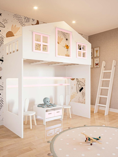 Cama Montessori Con Playroom Iconhomes