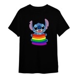 Camiseta Camisa Lilo & Stitch Lgbt Bandeira Pride 1078