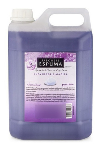 Sabonete Liquido Espuma 5l - Premisse 