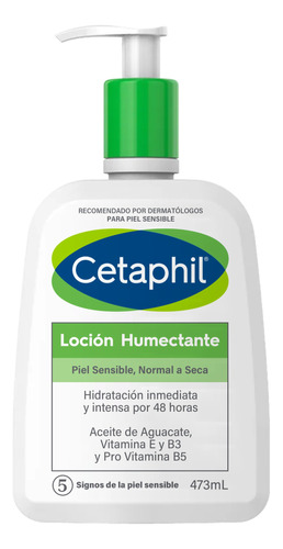 Loción Cetaphil Hidratante Rostro Y Cuerpo X473ml