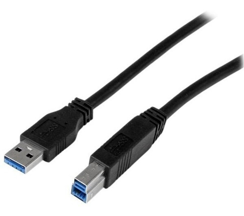 Cable De Impresora Usb 3.0 De 1.5 Metros Super Speed Color Negro