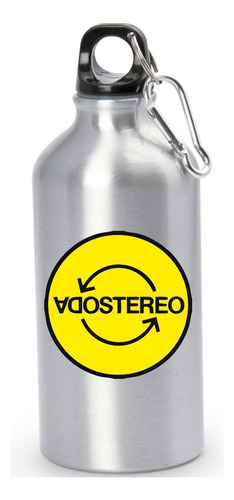 Termo Soda Stereo Botella Aluminio