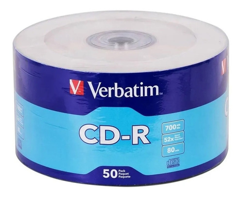 Cdr Verbatim 50 Discos