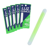 Kit 5 Luz Química 75mm Luminoso P/ Pesca - Albatroz