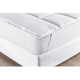 Pillow Top Para Cama De Solteiro Fibra Silicone Antialérgico