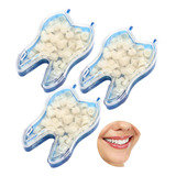 3×coronas Frontales Provisionales Para Dientes De Porcelana