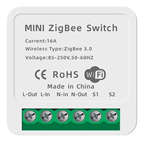 Mini Interruptor Inteligente Wifi 16a, Interruptores De Luz