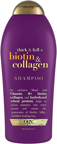 Champú Ogx Thick Full + Biotin