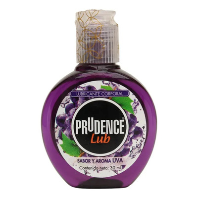 Lubricante Comestible Base Agua Con Sabor Prudence Lub 30 Ml Sabor Uva | MercadoLibre
