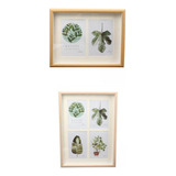 2 Piezas Collage Picture Frame Display Photo Frame