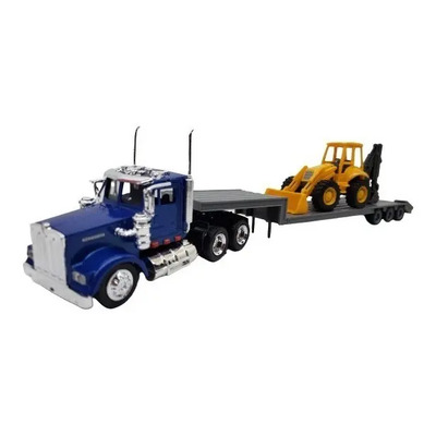 Camión Kenworth W900 Azul Escala 1:43 Modelo Coleccionable New Ray | Envío gratis