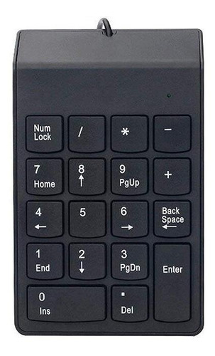 Teclado Usb Numerico Exbom Bk-n30