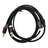 Nohle Usb Tipo-c Para Cabo De Áudio Duplo Rca Macho Para