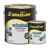 Tinta Epóxi Branco 9003 C/ Catalizador 3,6 L. Brazilian