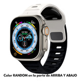 Correa Sport Para Apple Watch Silicon Suave Bicolor Ultra