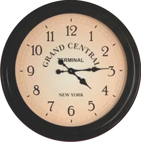 Reloj De Pared Artesanal Estilo Vintage Grande 65 Cm 