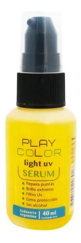 Serum Reparador De Puntas Play Color Ligth Uv X40 Ml