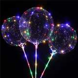 Globo Luminoso Cristal Led Multicolor Alambre Palito X 10uni