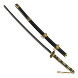 Espada Katana Touken Ranbu Kuninaga Tsurumaru Preta Cosplay