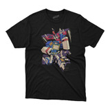 Remera Transformers Varios Juntos Algodon 100% Impresion Dtg