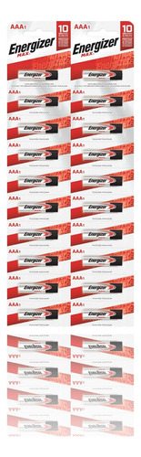 100 Pilas Aaa Triple A Alcalinas Energizer Max Distribuidora