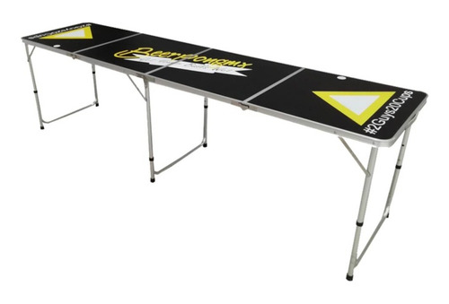 Mesa De Beer Pong Plegable Con Accesorios Tamaño Oficial 