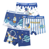 Set De Bóxer Niños Ropa Interior Calzón Algodón Trusas Suave