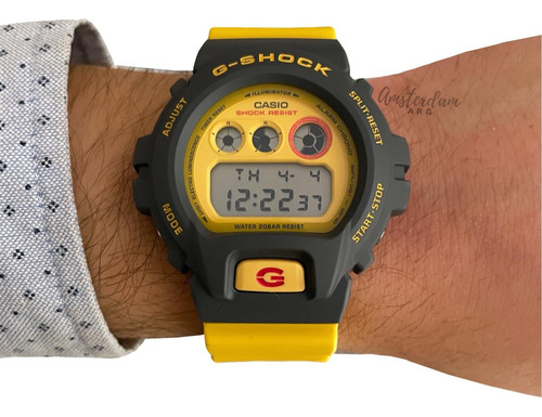 Reloj Casio Hombre Modelo G-shock Dw-6900y   Amsterdamarg