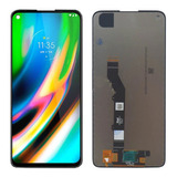 Tela Frontal Touch Display Lcd Moto G9 Plus Xt2087 + Cola