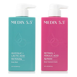 Medix 5.5 Exfoliante Aha - Limpiador Facial Y Corporal Con A