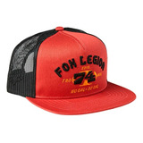 Gorra At Bay Snapback Roja Moto Motocross Atv Fox Juri 