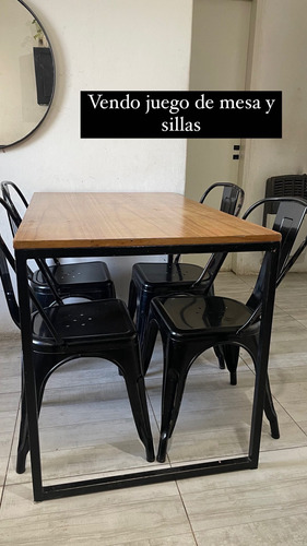 Mesa Y Sillas