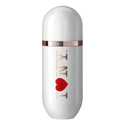 Perfume Carolina Herrera 212 Vip Rose I Love Ny Edp X 80 Ml | Envío gratis