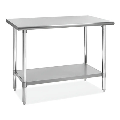 Mesa Acero Inoxidable 120 × 90 × 90 Marca Ferrinox | Meses sin interés
