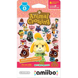 Amiibo Animal Crossing Series 4 Cards 6-pack Nintendo 3ds