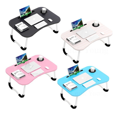 Sky-touch Mesa De Cama Plegable Portátil