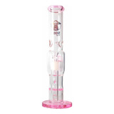 Bong De Vidro Grande Honey Tree 1 Percolator - Pink