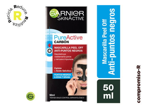 Garnier Pack Pure Active Gel + Pell + Mascarilla