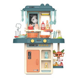 Cozinha Infantil Com Luz Som Fumaça 42 Peças - Shiny Toys