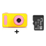 Mini Câmera Digital Filmadora Infantil Criança Brinde C/m 8g