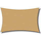 Rectángulo Toldo Vela Beige 90% 3m X 4m