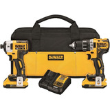 Dewalt Kit Taladro Atornillador 20v Max* Xr S/carb Dck283d2