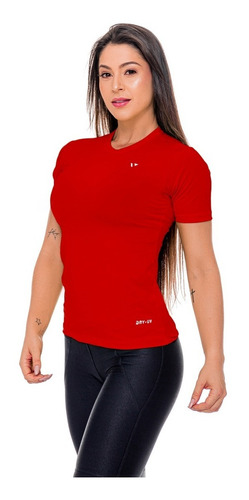 Camisas Térmica Feminina Voker Proteção Uv Dry Fit Academia