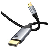 Cabo Usb C X Displayport 1.4 8k 60hz Notebook 2m Cabletime